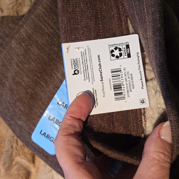 SHERPA LINED JOGGERS - Picture 4 of 4